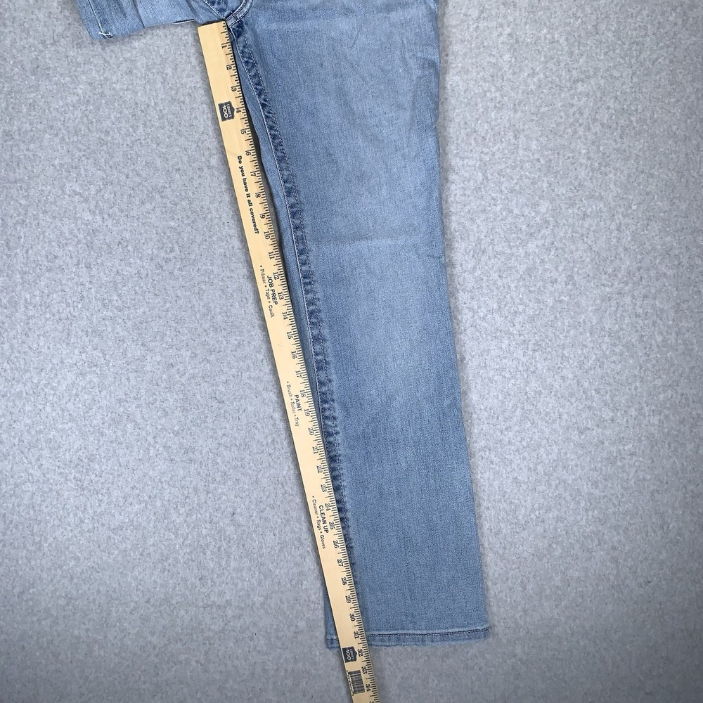 Wrangler Willow Jeans Womens 7x32 Blue Denim Ultimate Riding Bootcut Stretch - Picture 10 of 16